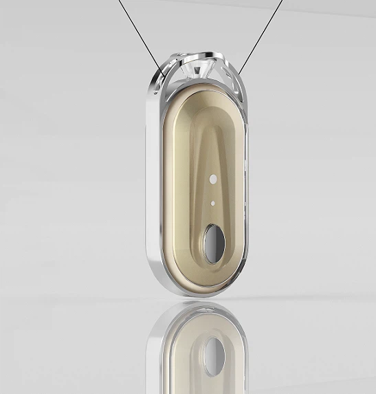 Health and Fitness Artifact , Using the AIRBUS necklace style Anion Air Purifier